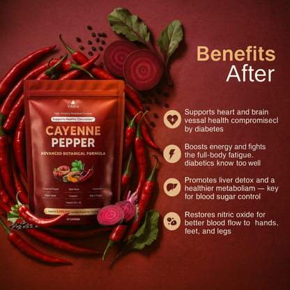 Vitalia Cayenne Pepper Softgels