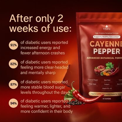 Vitalia Cayenne Pepper Softgels