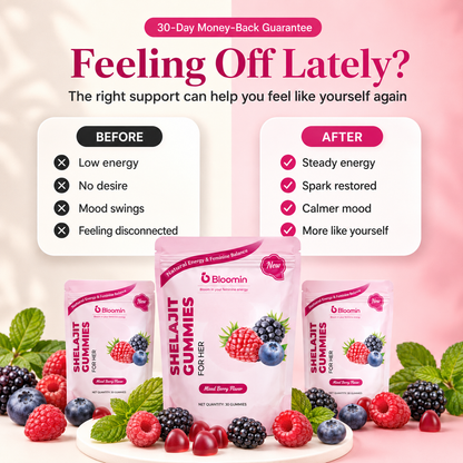 Bloomin Shelajit Gummies