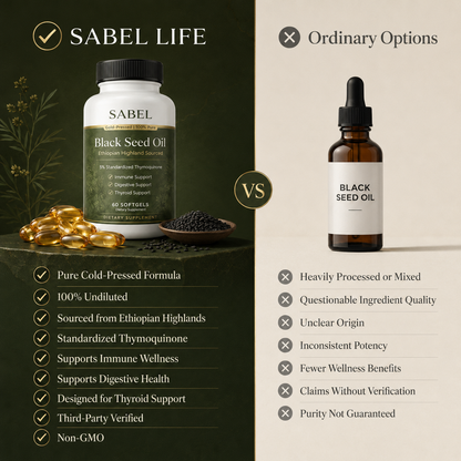 Ethiopian Black Seed Oil