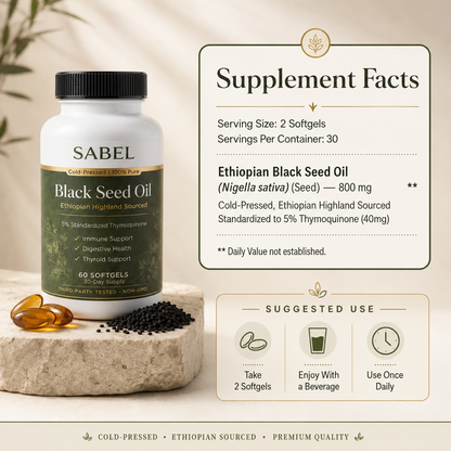 Ethiopian Black Seed Oil