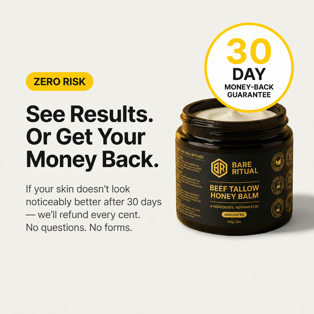 Beef Tallow Balm for Men